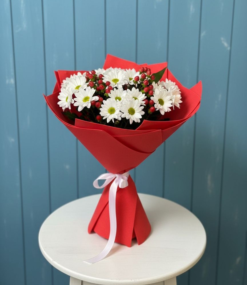 Букет цветов из: Хризантемы в Куйтун