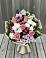 Букет цветов из: Альстромерии, Гвоздики, Розы и Хризантемы в Куйтун