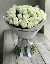 Букет 35 Белых роз в Куйтун