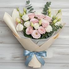 Букет цветов из:  Лизиантусы в Куйтун