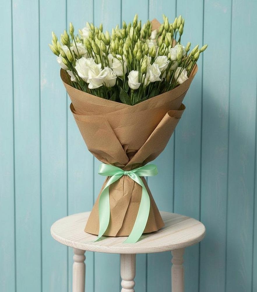 Букет цветов из: Лизиантусы в Куйтун