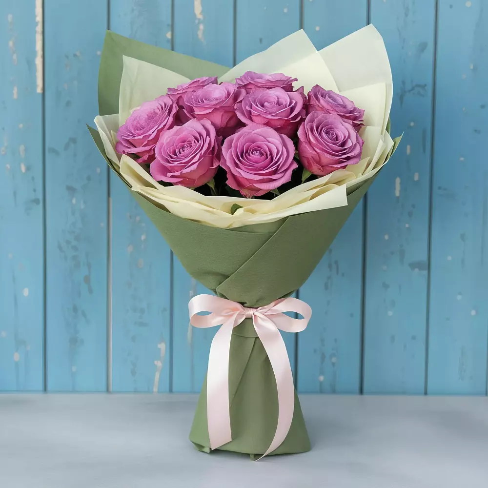 Букет Розы Фёрст Леди в Куйтун