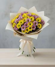 Букет цветов из:  Хризантемы #REPLACE_PRED# Куйтун